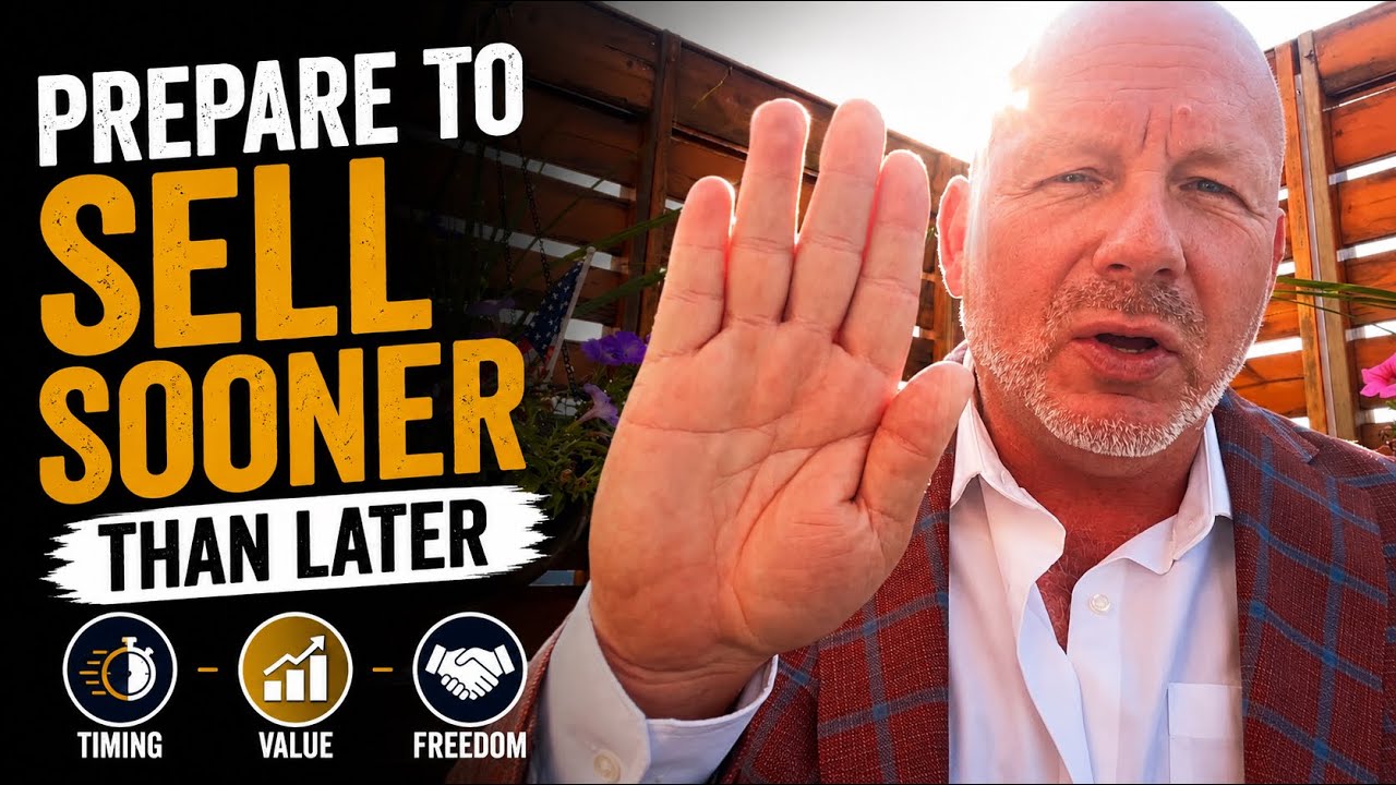 YouTube thumbnail for Prepare To Sell Sooner Than Later