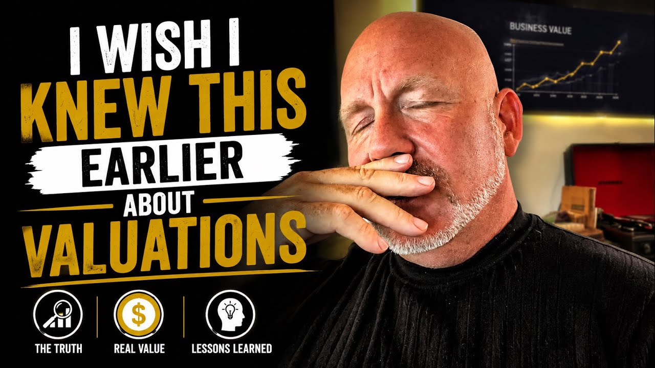 YouTube thumbnail for I wish I knew this earlier about valuations