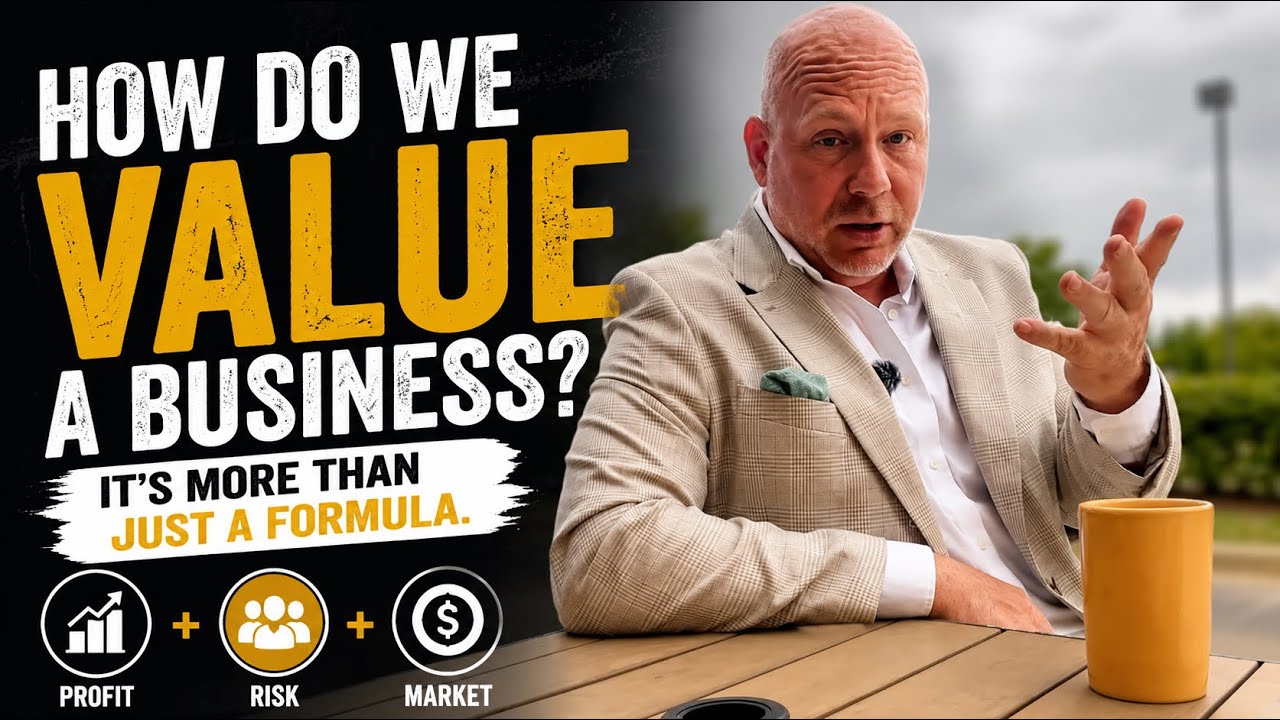 YouTube thumbnail for How Do We Value a Business?